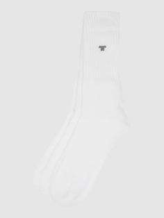 Носки из смесового хлопка в упаковке из 3 штук Tom Tailor, белый