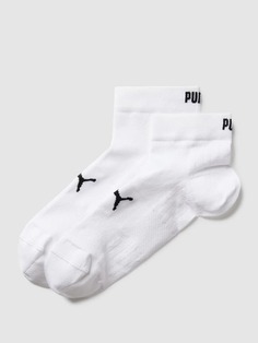 Носки с тканой этикеткой, в упаковке 2 шт., модель «Квартал» Puma, белый