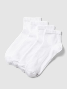 Носки с лейблом в упаковке 4 шт., модель «Квартал» s.Oliver, белый