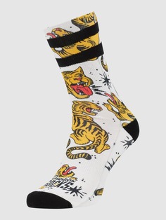 Носки со сплошным узором American Socks, желтый