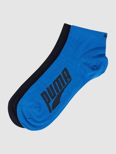 Носки-кроссовки с эластичным наполнением, в упаковке 2 шт Puma, синий