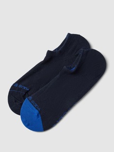 Носки-кроссовки с этикеткой, в упаковке 2 шт., модель Dip Toe Scotch &amp; Soda, темно-синий