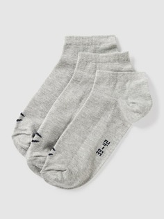 Носки-кроссовки с этикеткой, в упаковке 3 шт., модель Sneaker Sock CHAMPION, серый
