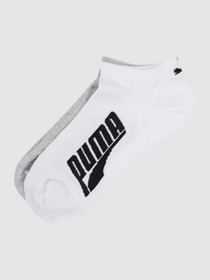 Носки-кроссовки с эластичным наполнением, в упаковке 2 шт Puma, белый