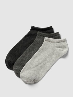 Носки-кроссовки с эластичным наполнением, в упаковке 4 шт s.Oliver, серый