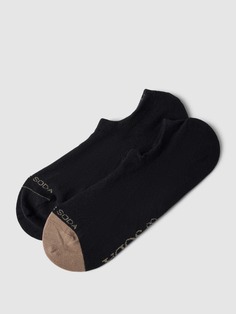 Носки-кроссовки с этикеткой, в упаковке 2 шт., модель Dip Toe Scotch &amp; Soda, черный