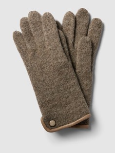 Перчатки из натуральной шерсти модель &quot;WALK&quot; Roeckl, серо-коричневый