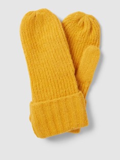 Перчатки трикотажные, модель &quot;AIVO&quot; ICHI, горчично-желтый
