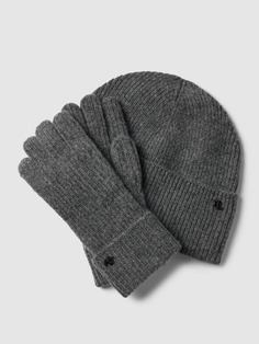 Перчатки и шапка в комплекте Lauren Ralph Lauren, черный