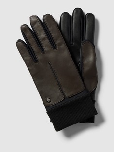 Перчатки с ребристыми манжетами модель &quot;Копенгаген&quot; Roeckl, темно-коричневый