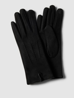Перчатки однотонного дизайна EEM, черный
