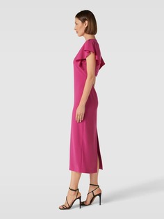 Платье длиной до колена с вырезом на спине модель ABITO Patrizia Pepe, розовый