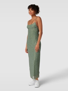 Платье с узором по всей поверхности Review, зеленый лайм
