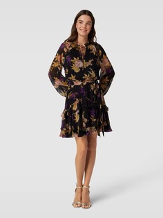 Платье со сплошным узором модель &quot;РАВИЛЛА&quot; Lauren Ralph Lauren, черный