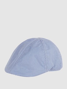 плоская кепка в клетку Vichy Nitzsche Accessoires, синий