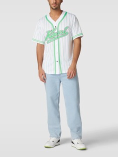 Повседневная рубашка с вышивкой лейблов - P&amp;C x Karl Kani KARL KANI, белый