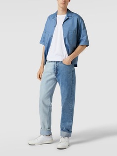 Повседневная рубашка с воротником с лацканами, модель Wanja Drykorn, светло-синий
