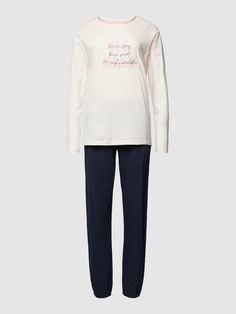 Подарочный набор, состоящий из пижамы и носков модели «Луиза» Happy Shorts, бежевый