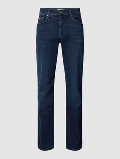 Прямые джинсы с пятью карманами, модель CADIZ Brax, синий
