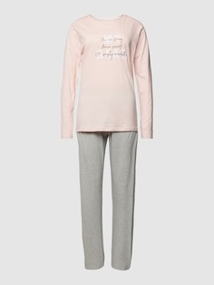 Подарочный набор, состоящий из пижамы и носков модели «Луиза» Happy Shorts, розовый