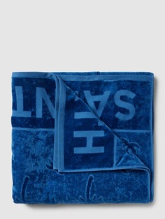 Полотенце с принтом по всей поверхности MC2 Saint Barth, темно-синий