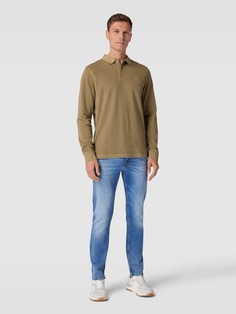 Рубашка-поло с вышивкой этикеток Marc O&apos;Polo, коричневый