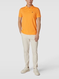 Рубашка-поло с вышитым логотипом McNeal, лососевый