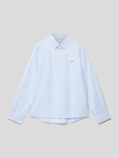 Рубашка с воротником на пуговицах модель &quot;OXFORD&quot; Gant, синий