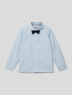 Рубашка с галстуком-бабочкой модель &quot;РИЗА&quot; Name It, синий
