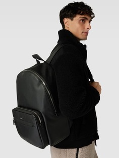 Рюкзак с тиснением этикетки модель &quot;Луч&quot; BOSS, черный