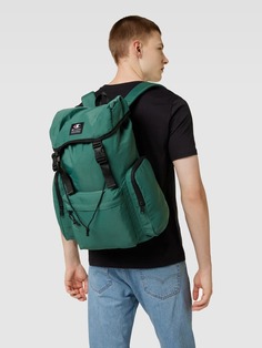 Рюкзак с нашивкой-лейблом CHAMPION, темно-зеленый