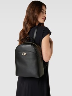 Рюкзак под кожу, модель RE-LOCK Calvin Klein, черный