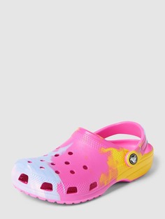 Сандалии с цветовым градиентом, модель Classic Ombre Crocs, розовый