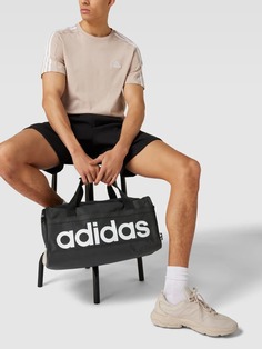 Спортивная сумка с детальной этикеткой, модель «LINEAR DUFFEL» adidas Originals, черный