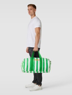 Спортивная сумка с полосатым узором, модель JETLAG MC2 Saint Barth, зеленый