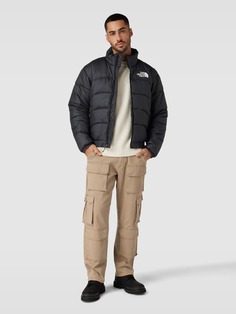 Стеганая куртка с карманами на молнии The North Face, черный