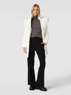 Стеганое пальто с отделкой из искусственного меха модель &quot;NEW OXANA&quot; Guess, белый