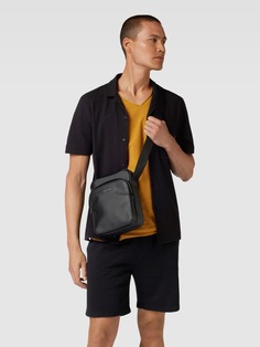 Сумка через плечо с деталью лейбла, модель REPORTER Calvin Klein, черный