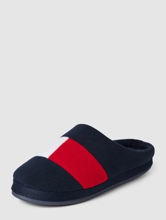 Тапочки с детализацией лейбла модели «TOMMY HILFIGER FLAG» Tommy Hilfiger, темно-синий