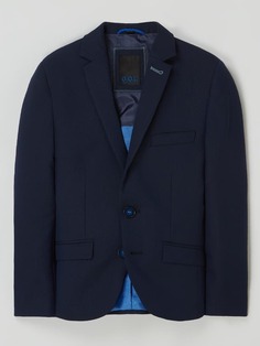 Супероблегающая куртка на двух пуговицах и эластичной ткани G.O.L., темно-синий Гол