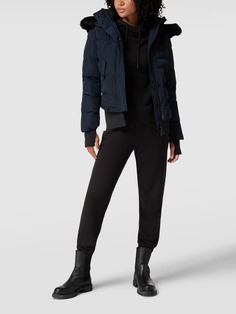 Функциональная куртка с аппликацией лейбла, модель Queens Wellensteyn, темно-синий