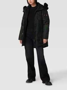 Функциональная куртка с нашивкой-лейблом, модель Schneezauber Wellensteyn, темно-зеленый