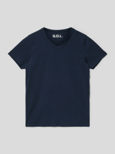 Футболка из смесового хлопка G.O.L., темно-синий Гол