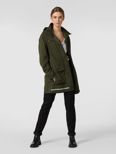 Функциональное пальто Illusion 757 с капюшоном Wellensteyn, оливково-зеленый