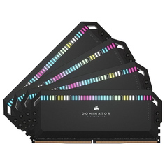 Оперативная память Dominator Platinum RGB 32 ГБ (4x8 ГБ) DDR4, 3600 Мгц, черный Corsair
