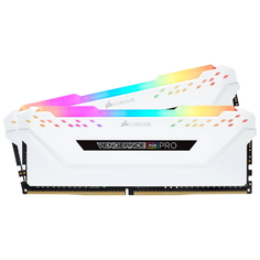 Оперативная память Corsair Vengeance RGB PRO, 32 Гб DDR4 (2x16 Гб), 3200 МГц, белый