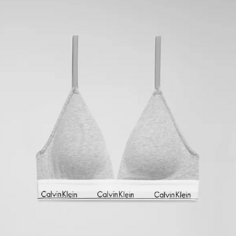 Бюстгальтер Calvin Klein Modern Cotton Lightly Lined Triangle, серый