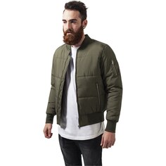 Куртка Urban Classics Quilt Basic, зеленый