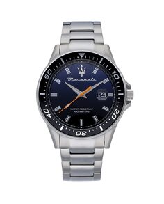 Мужские часы Sfida R8853140001 со стальным и серебряным ремешком Maserati, серебро