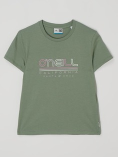 Футболка с логотипом ONeill, оливково-зеленый O'neill